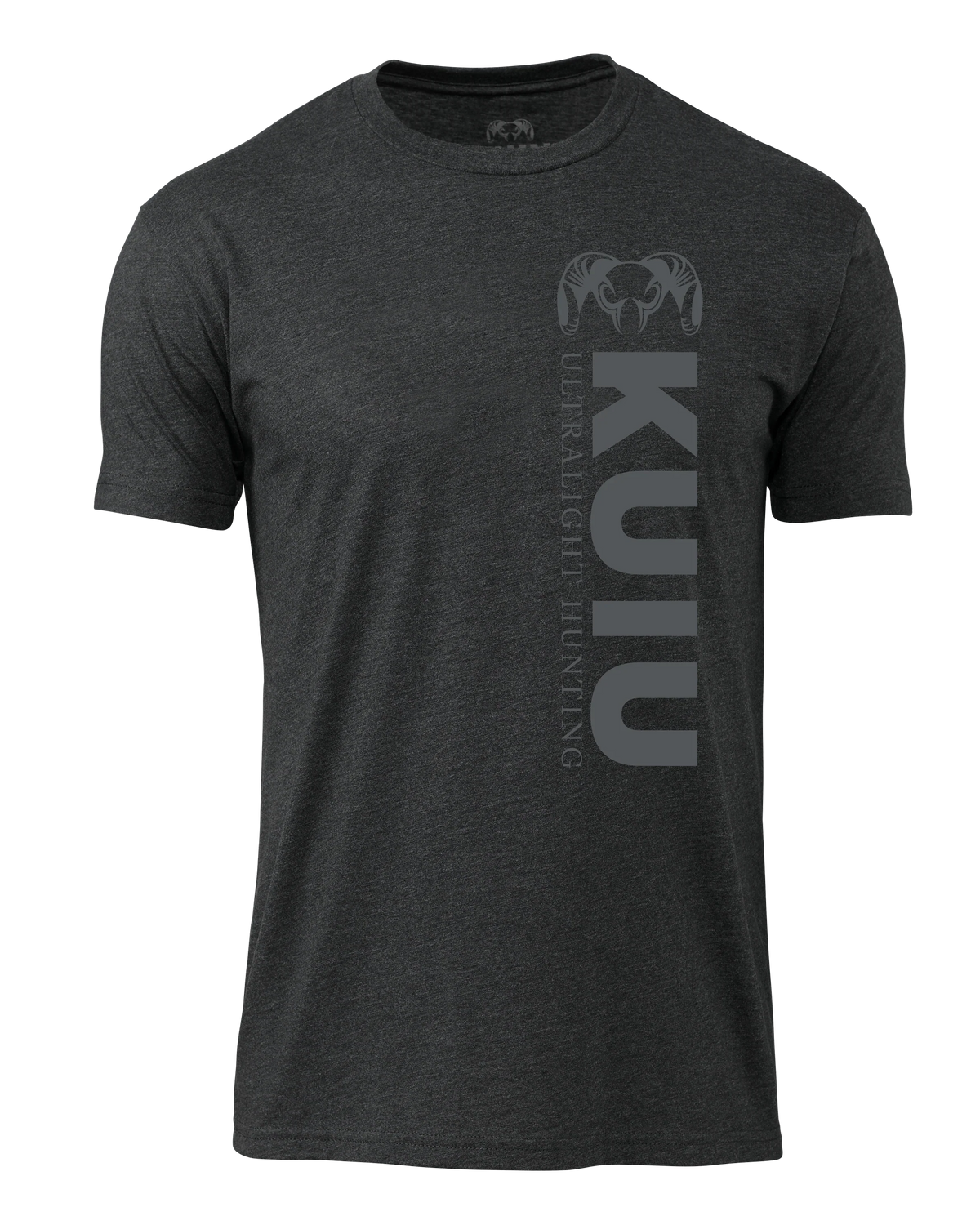 KUIU Solid Vertical T-Shirt | Charcoal