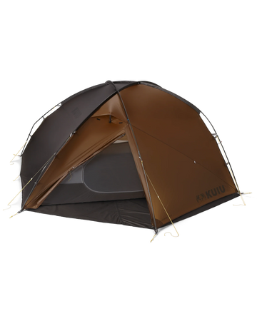 Mountain Star 3 Person Tent Set | Gunmetal-Camel