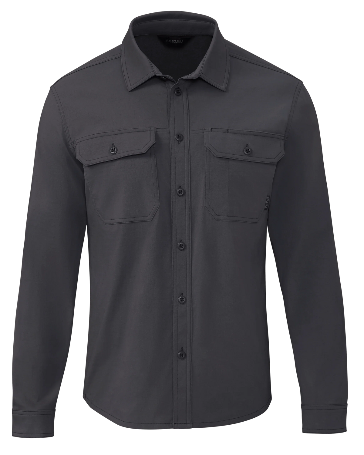 Outlet Motive LS Workgrade Shirt | Gunmetal