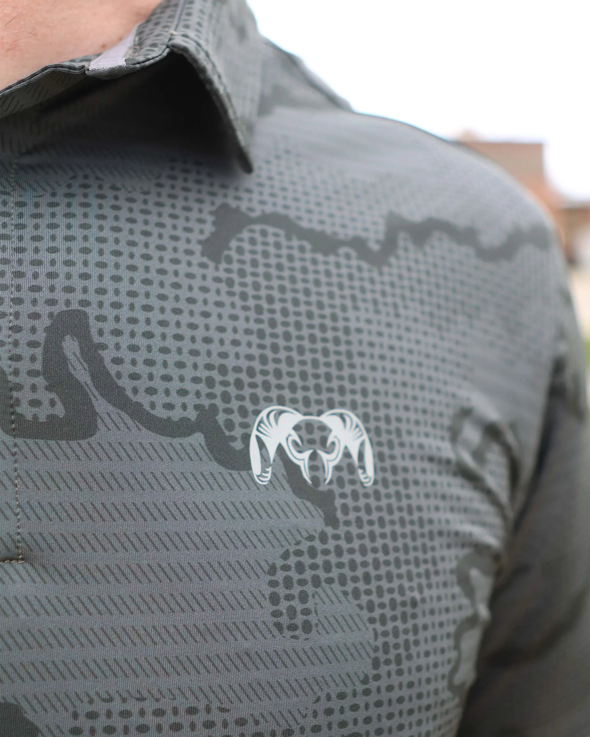 KUIU Performance Polo | Gunmetal Tonal