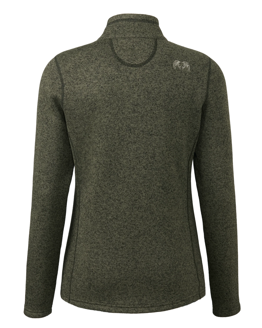 Outlet Women's Base Camp Full Zip Sweater | Olive Heather