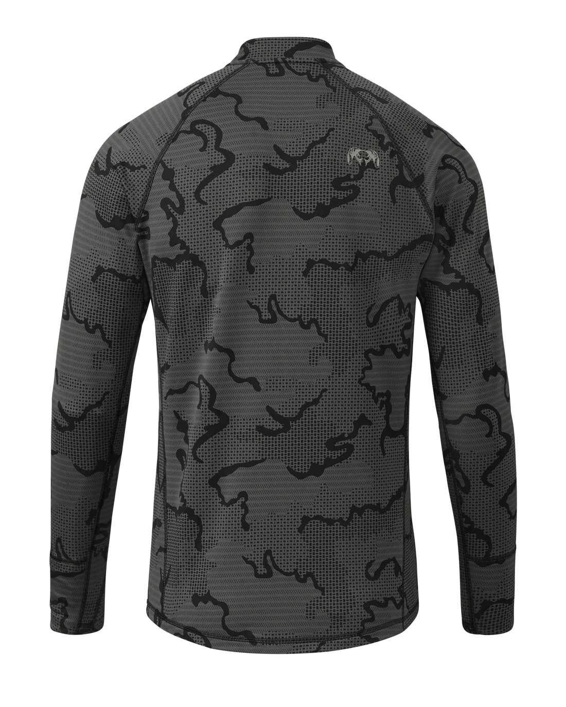 Ridgepoint Fleece Henley | Black Tonal