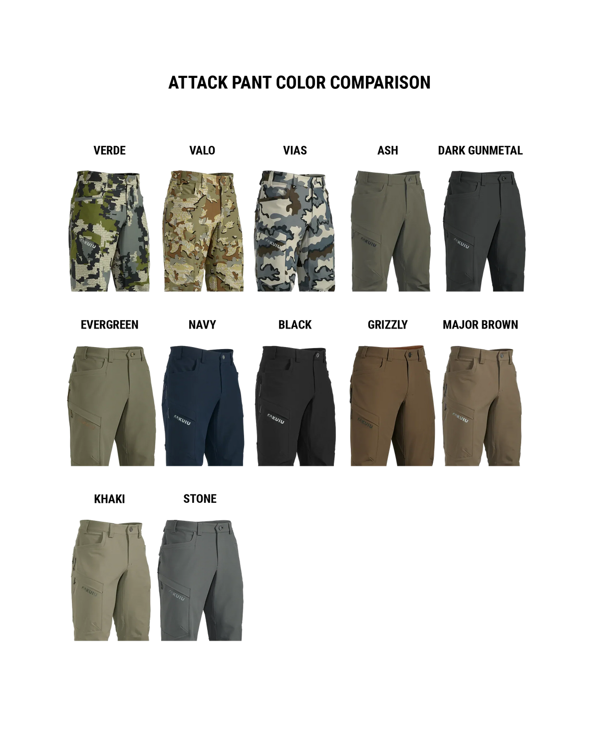 Attack Pant | Major Brown
