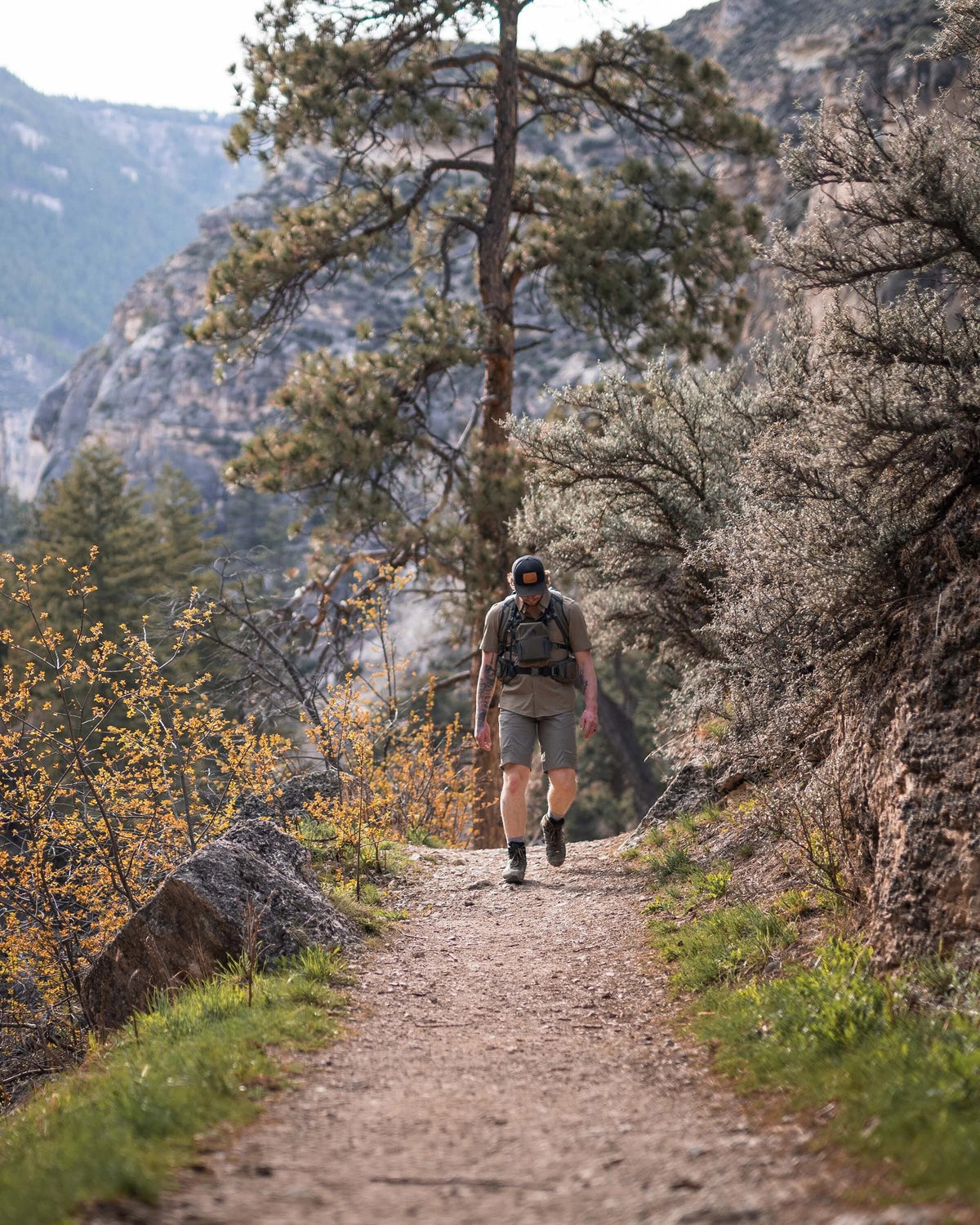 Mesa Vented SS Snap Shirt Gritstone | Dune Gritstone