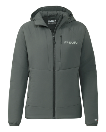 Women's Kenai Hooded Jacket | Gunmetal