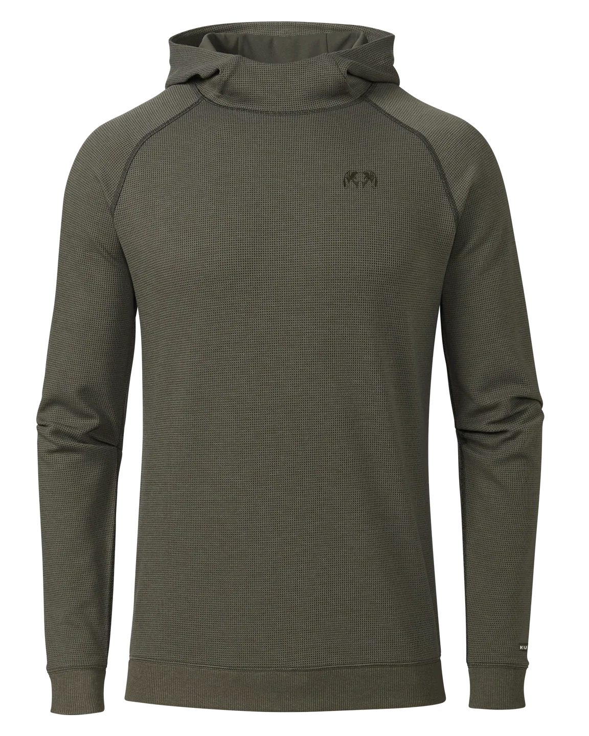 Canyon Waffle Hoodie | Ash Heather