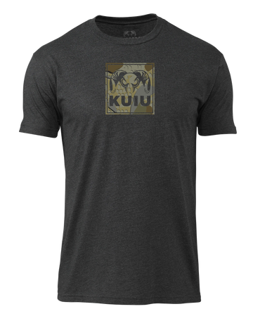 KUIU Valo Box T-Shirt | Charcoal