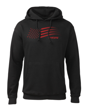 KUIU Flag Hoodie | Black
