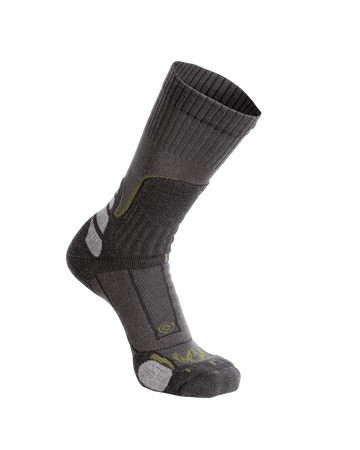 ULTRA Merino Midweight Mountain Sock | Grey Green