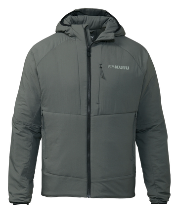 Kenai Hooded Jacket | Gunmetal