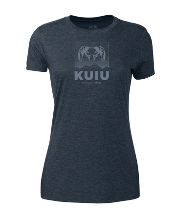 Women's Topo Mountain T-Shirt | Midnight Navy