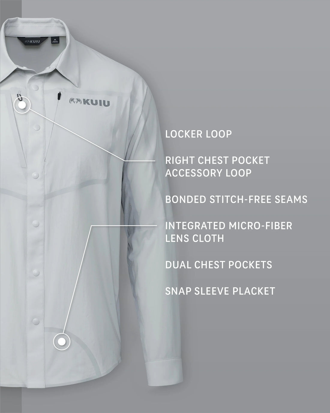Outlet Salton LS Shirt | Lunar