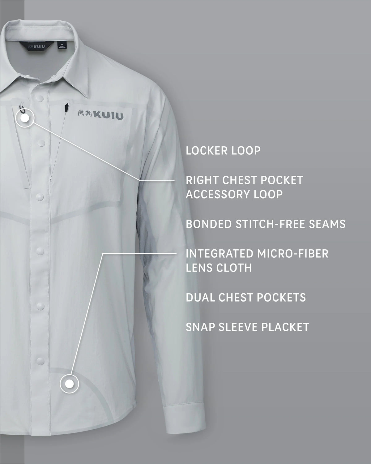 Outlet Salton LS Shirt | Lunar