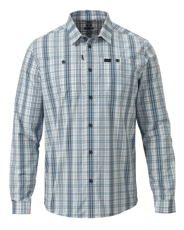 Borrego LS Shirt | Gravel Plaid