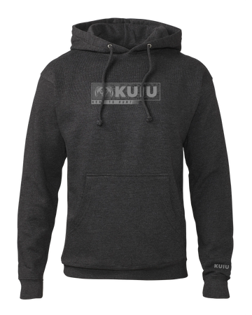 KUIU Here to Hunt Gritstone Hoodie | Charcoal